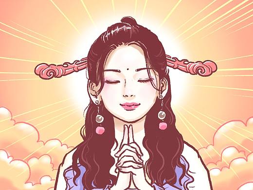 蛋獺君日常轉(zhuǎn)運（個人主頁-ZMzAyNDk0Mjg=） - 商業(yè)插畫 - 站酷設(shè)計師扎啤嘴太臭原創(chuàng)素材 - 站酷ZCOOL