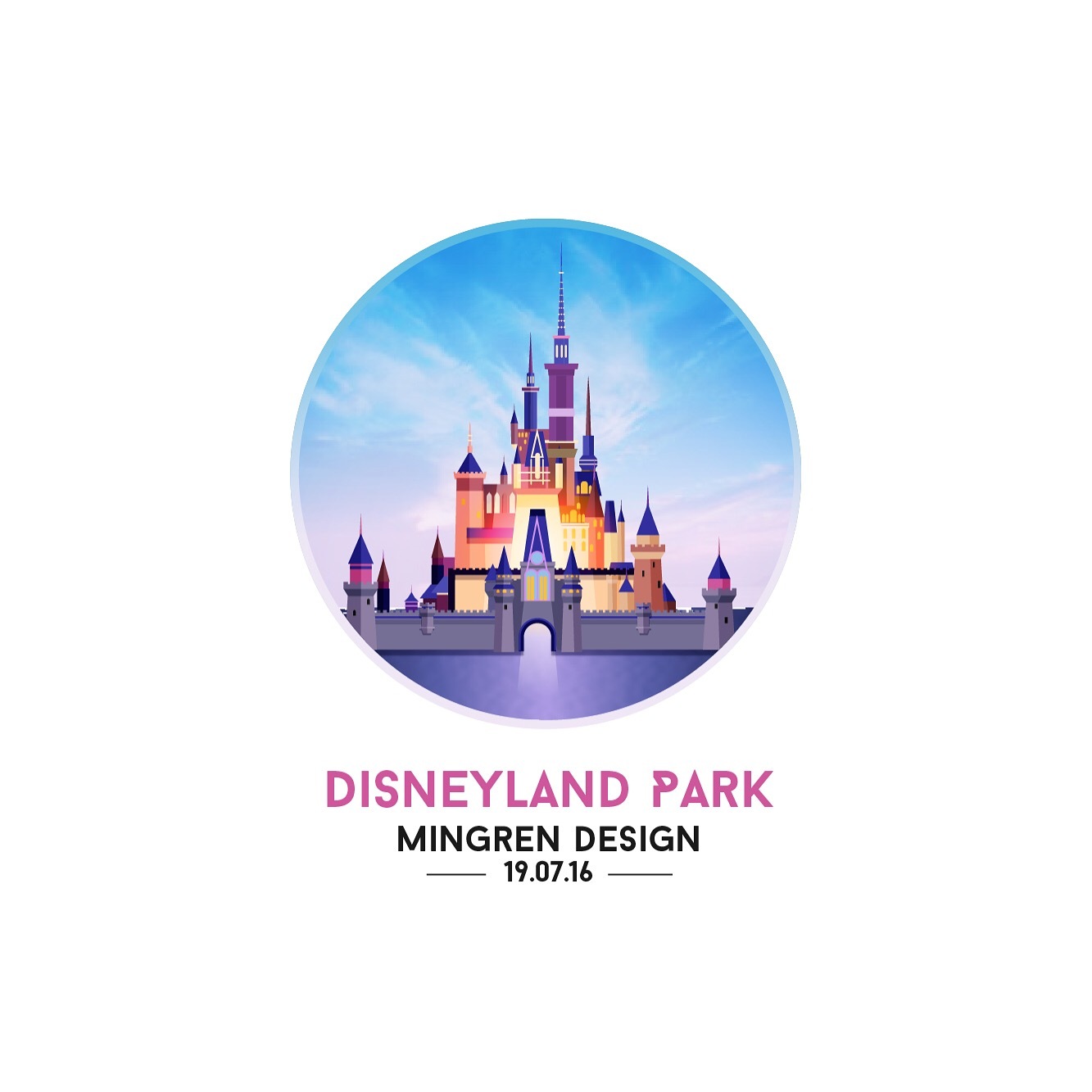 day13- 每日设计 迪士尼乐园
