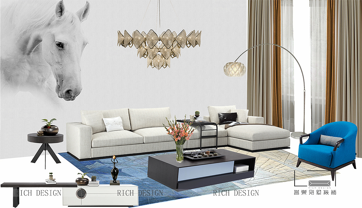 壹方中心现代风格