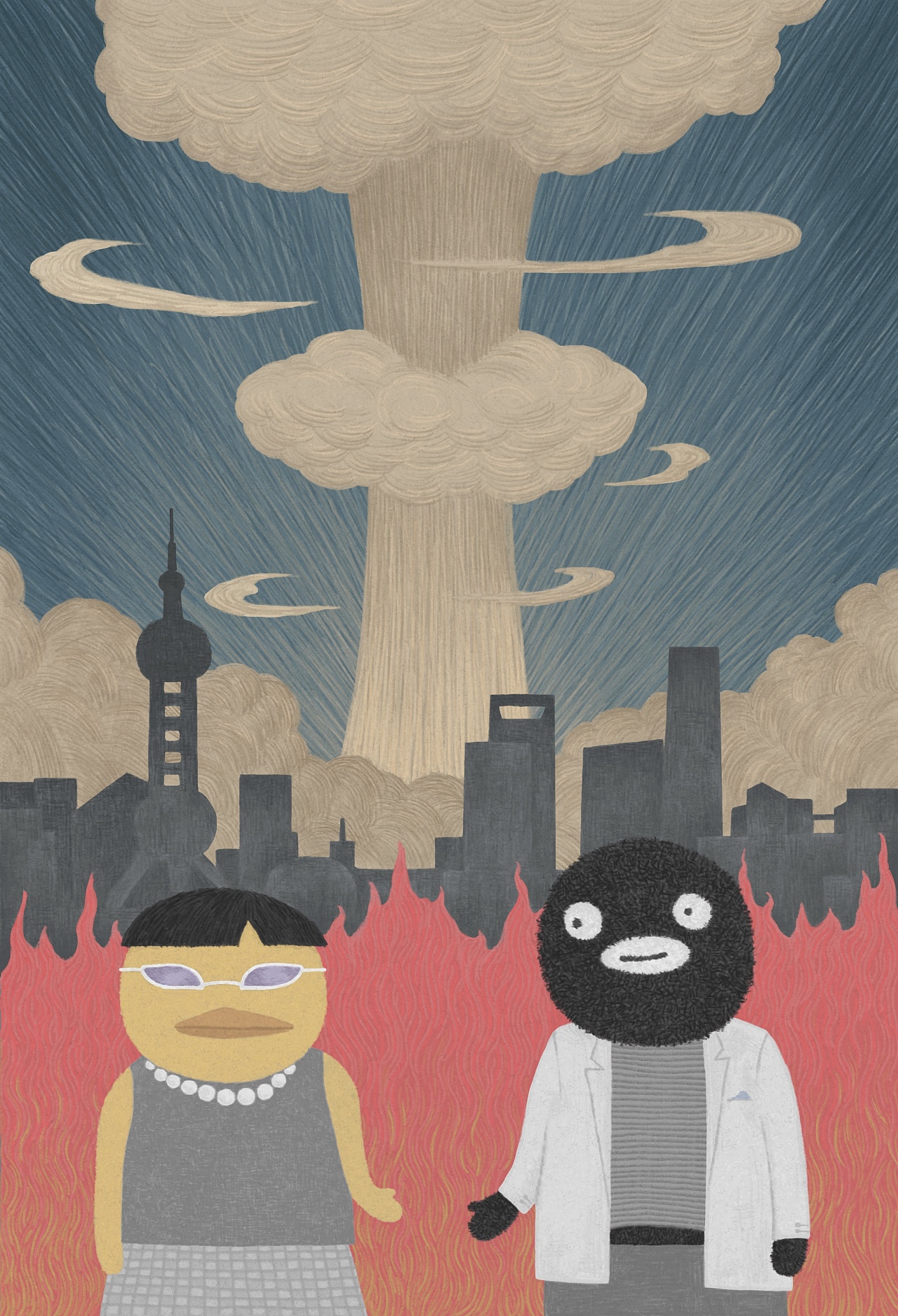 大爆炸|插画|创作习作|贺寰 - 原创作品 - 站酷 (zcool)