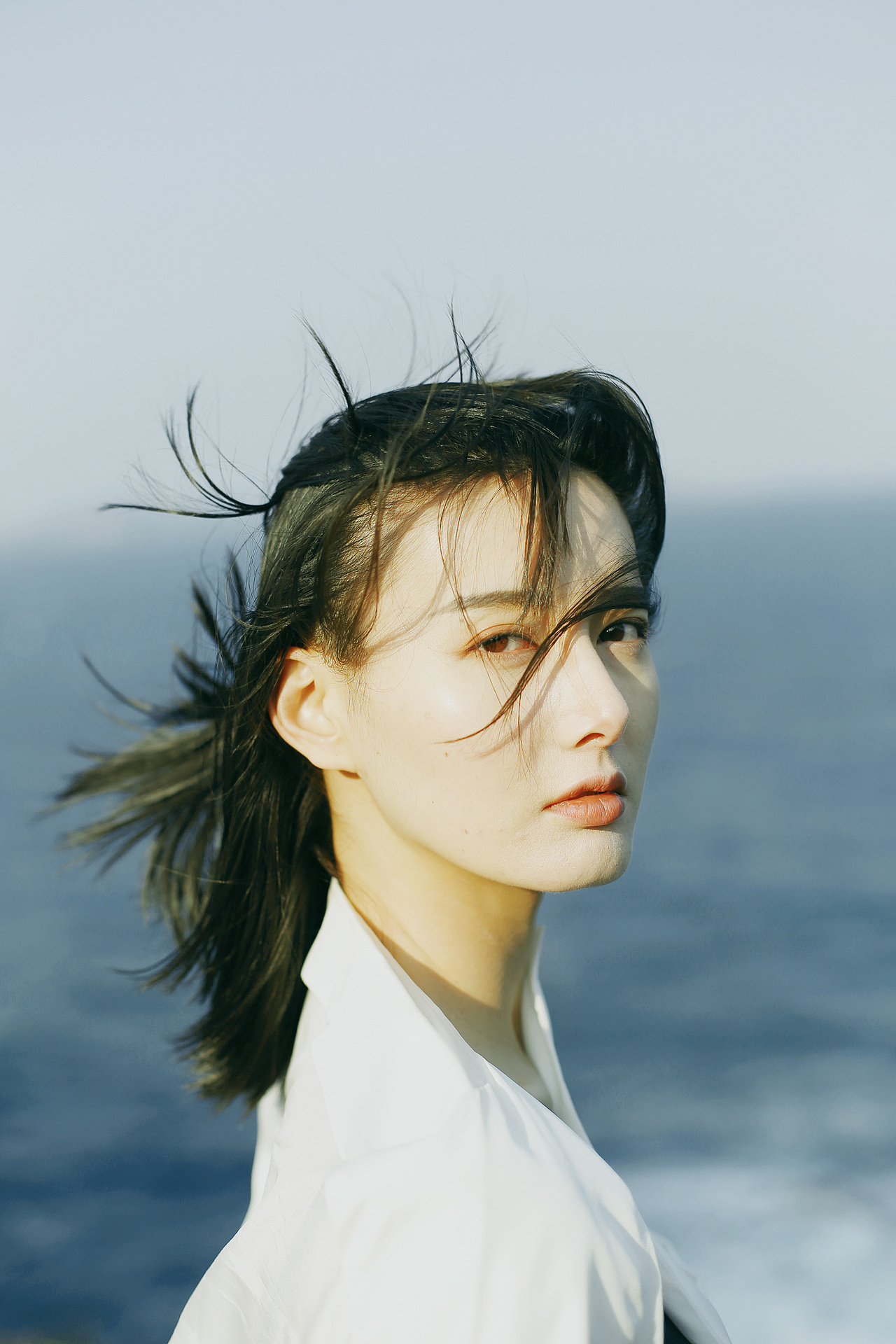 四月海边