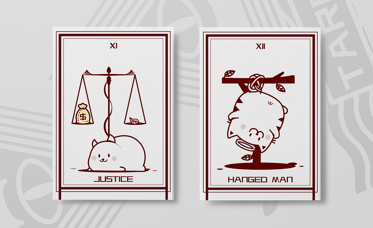 无糖猫塔罗牌（图ZMTY5MTQwMzcy） - 创作习作 - 站酷设计师林舜原创素材 - 站酷ZCOOL