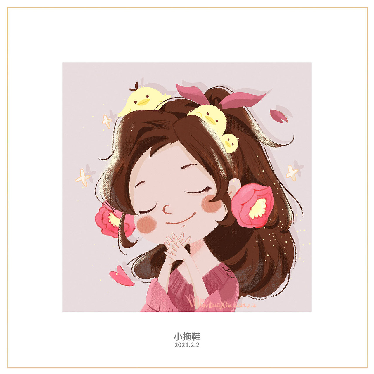 給朋友們畫的頭像（圖ZMjQ4NDE0MTc2） - 創(chuàng)作習(xí)作 - 站酷設(shè)計師島島子原創(chuàng)素材 - 站酷ZCOOL