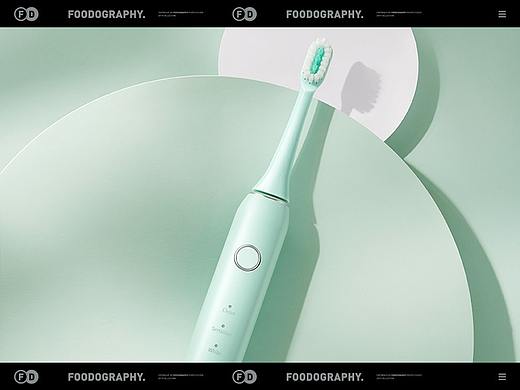 个人护理摄影 | sinclair电动牙刷 ✖ foodography