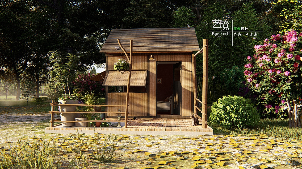 小木屋设计（图ZMTk3OTA2MjMy） - 建筑/空间 - 站酷设计师艺境设计原创素材 - 站酷ZCOOL