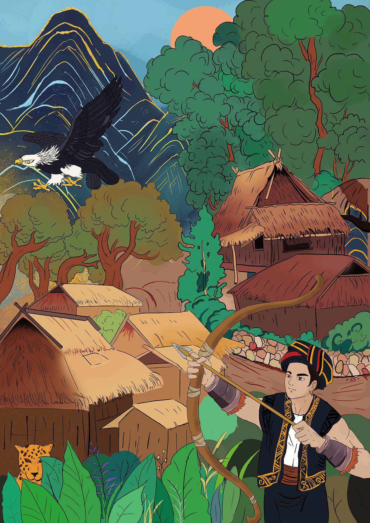 直眼时代——彝族创世史诗《查姆》