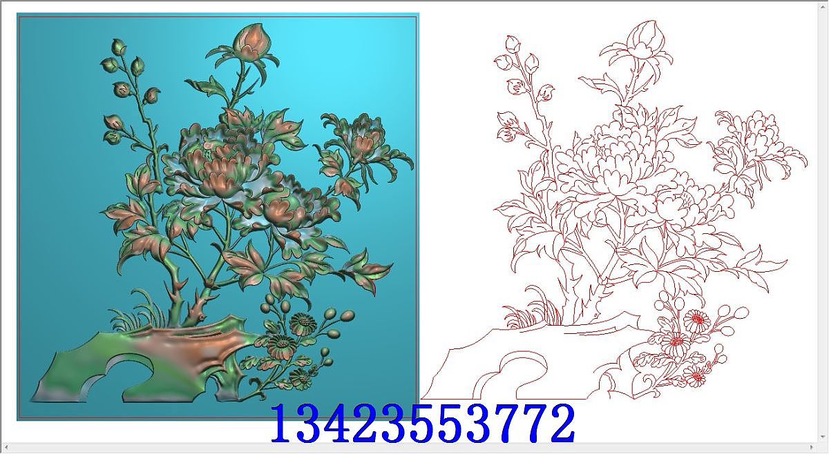 精雕浮雕灰度图雕刻图纸jdp木雕bmp（图ZMTA1MjY4OTM2） - 其他三维 - 站酷设计师雕刻素材原创素材 - 站酷ZCOOL