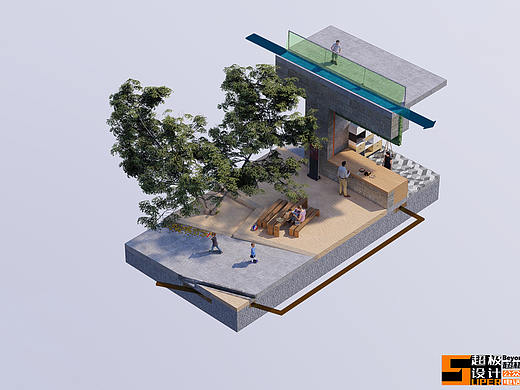 景观剖面动画  系列四