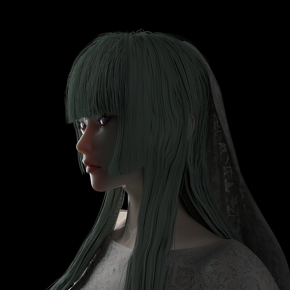 maya写实女角色|三维|人物/生物|了不起的板蓝根_原创作品-站酷zcool