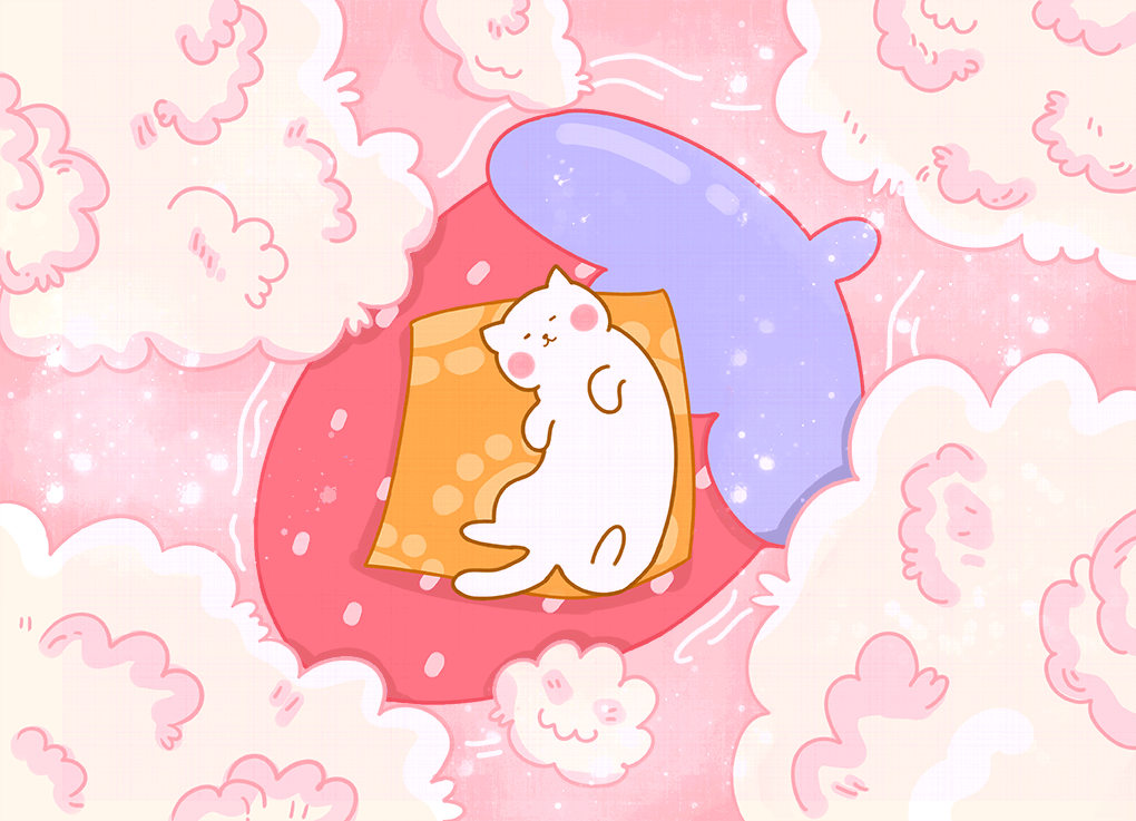 惬意猫生（图ZMzE1NDYwNDMy） - 创作习作 - 站酷设计师鱼仔大人原创素材 - 站酷ZCOOL