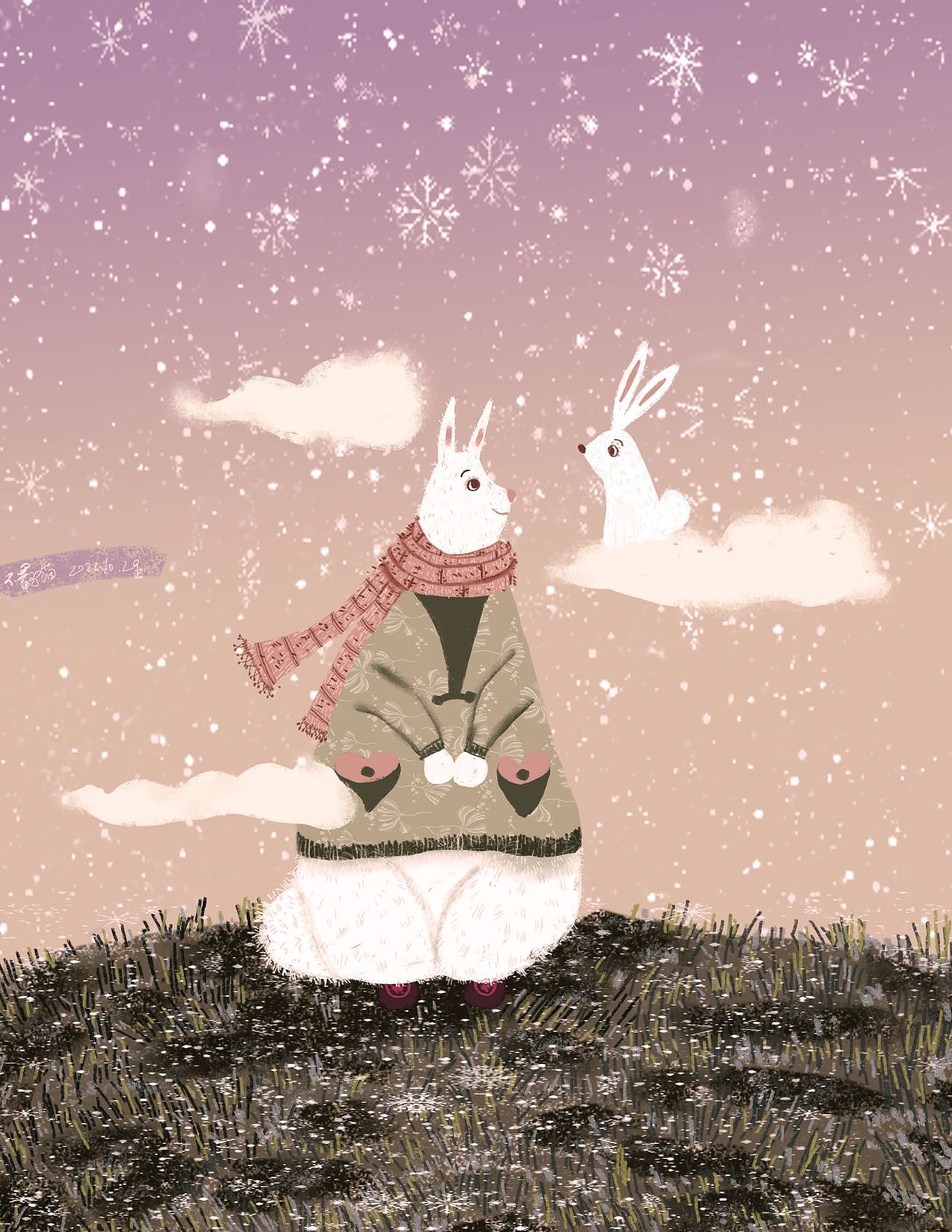 插画（图ZMzIxOTE0NzAw） - 创作习作 - 站酷设计师不羁喵原创素材 - 站酷ZCOOL