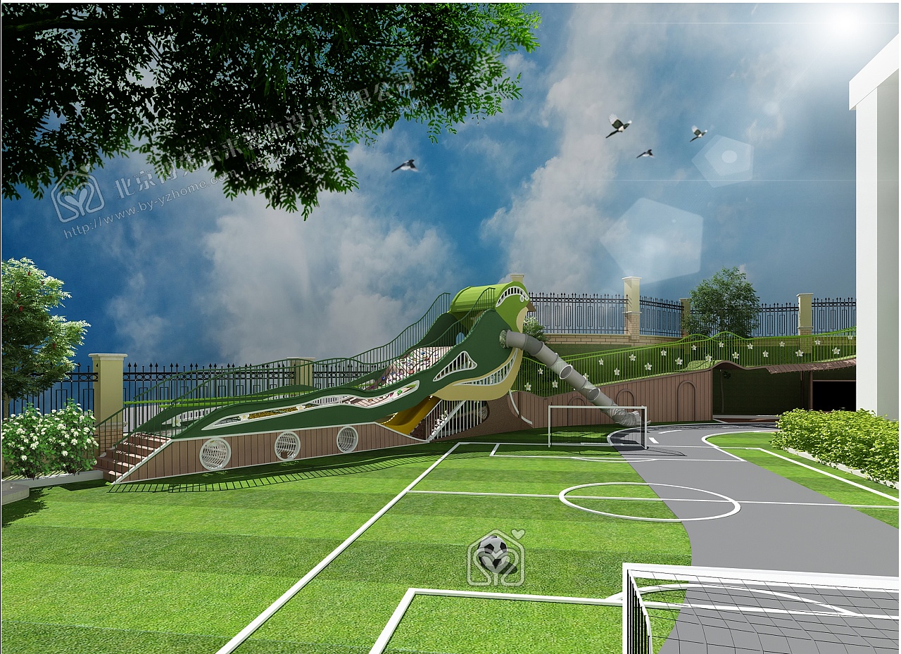 东莞恒大博苑幼儿园设计|三维|场景|博苑未来设计师 - 原创作品