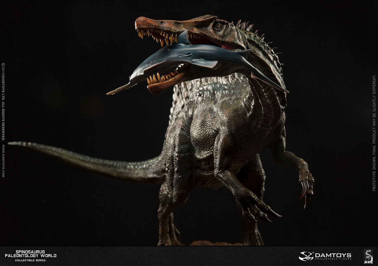 博物馆系列 棘龙雕像