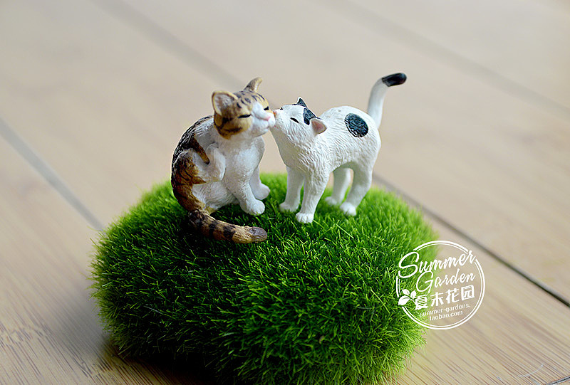 绿植手作之萌宠喵咪--《夏末花园成长日记10》（图ZMTc4OTc3MDg=） - 其他手工艺 - 站酷设计师zxsummer原创素材 - 站酷ZCOOL