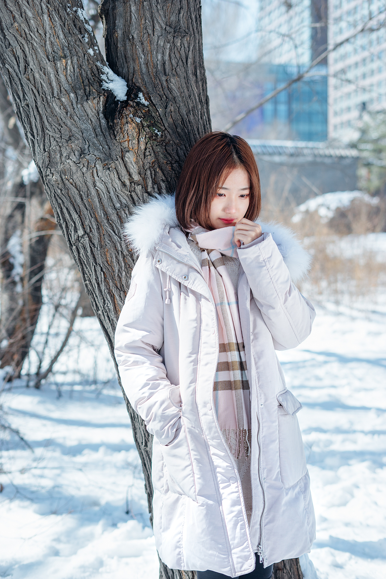 雪景人像 2018.3.16