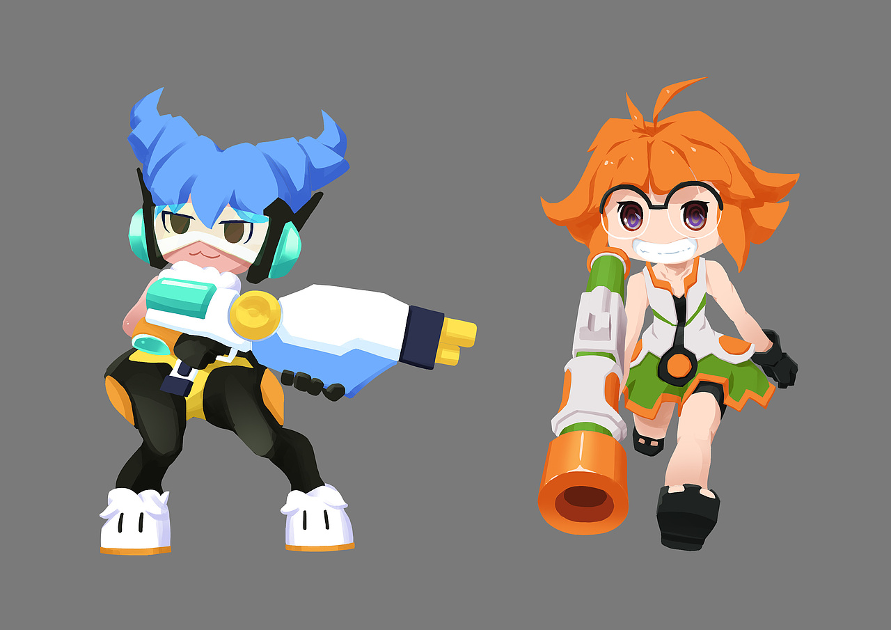 这是2个可爱的男孩子