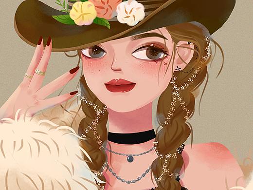 頭像（個(gè)人主頁(yè)-ZNTc3NDc0MDg=） - 商業(yè)插畫 - 站酷設(shè)計(jì)師是大熊丫原創(chuàng)素材 - 站酷ZCOOL