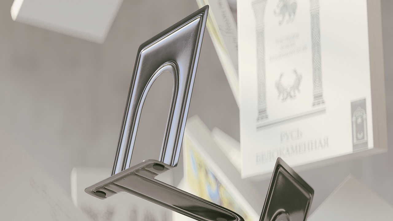 【C4D】五天制作的书立产品动画（图ZMjUzOTAzNDUy） - 产品 - 站酷设计师德里克牛原创素材 - 站酷ZCOOL