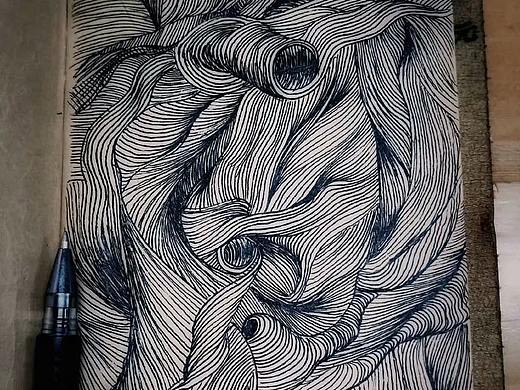 随意涂鸦《绪》
