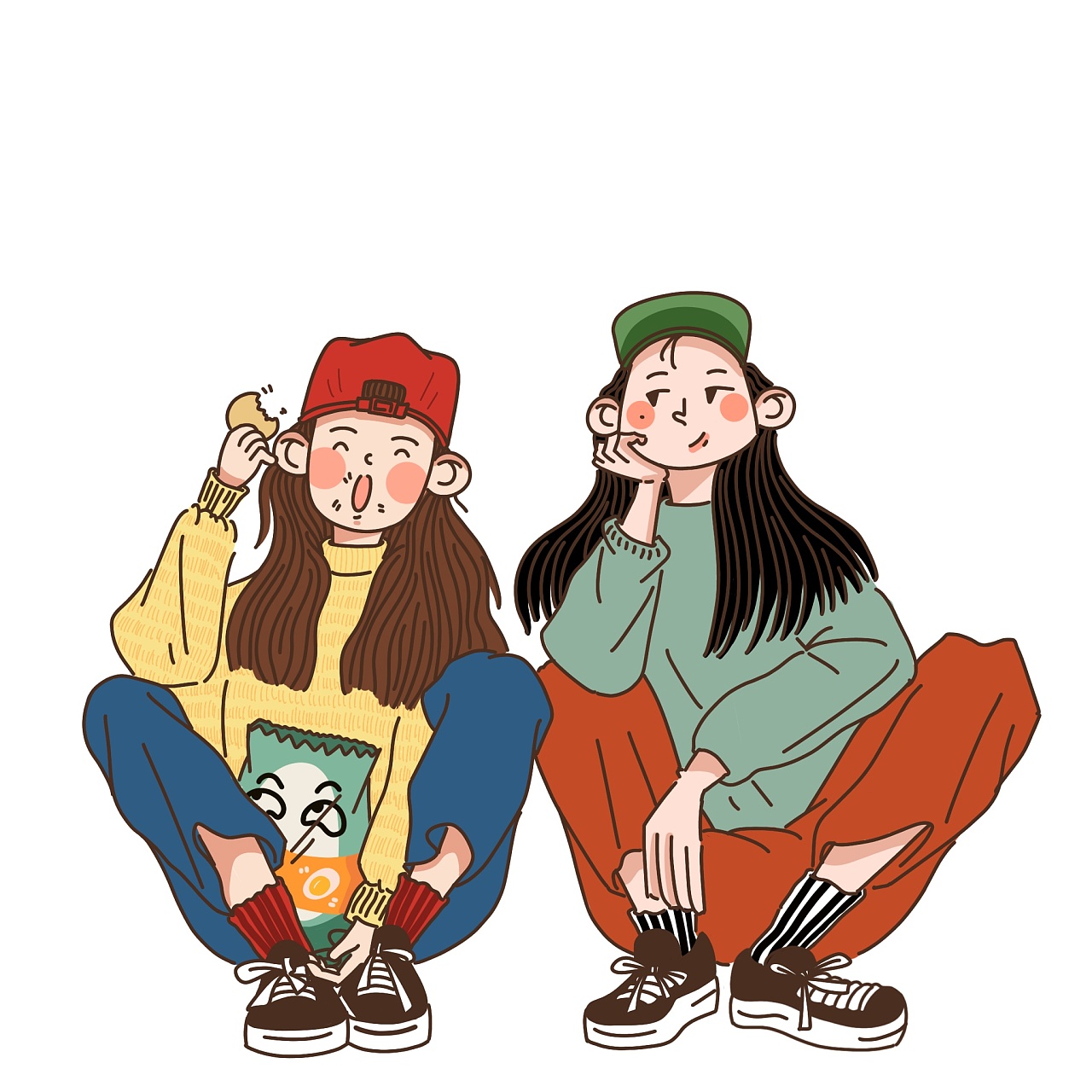 情人节快乐|插画|创作习作|l怡倩倩 - 原创作品 - 站酷 (zcool)