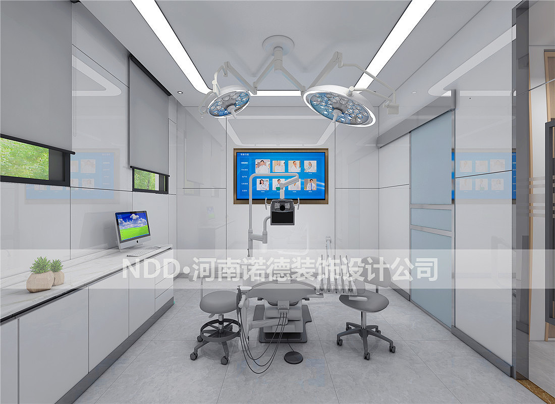 漯河口腔诊所设计-口腔设计哪家专业-海祥口腔设计案例