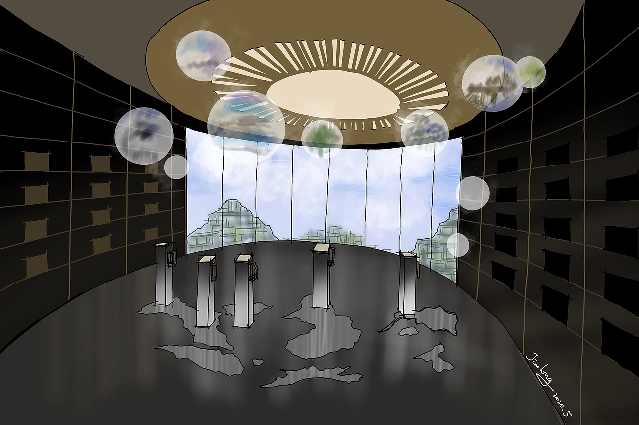 展厅手绘创意篇（图ZMjM2NjA2MDcy） - 展陈设计 - 站酷设计师交子先生原创素材 - 站酷ZCOOL