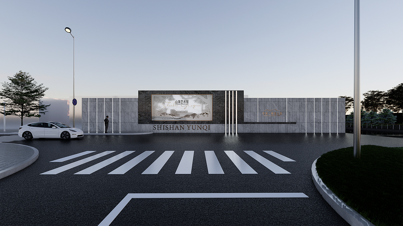 围挡（图ZMzYxMTI1NzAw） - 其他空间 - 站酷设计师QI_QI_原创素材 - 站酷ZCOOL