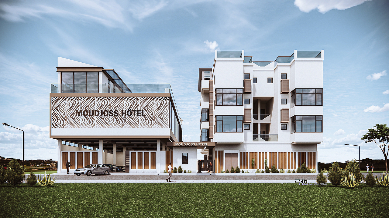 2举报1分享原创作品空间酒店餐饮设计餐饮空间设计国外公寓建筑效果图