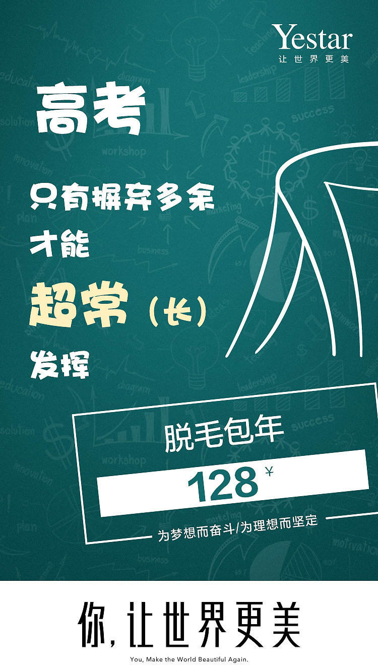 医美高考单项目宣传（图ZMTY1Nzk3Njky） - 宣传物料 - 站酷设计师柳下的路原创素材 - 站酷ZCOOL