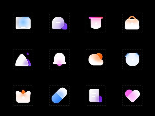 毛玻璃icon