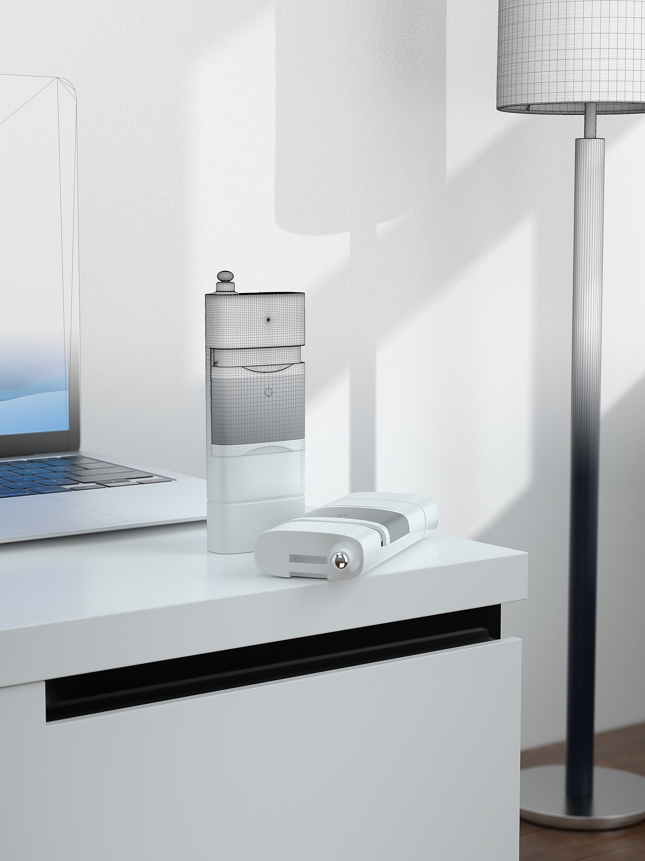 C4D遥控器的渲染练习（图ZMjIyNjU4OTU2） - 产品 - 站酷设计师乐仔happy原创素材 - 站酷ZCOOL