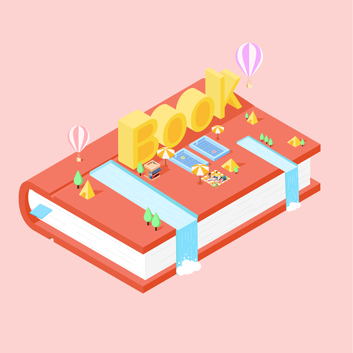 2.5D插画练习（图ZMjU2NjgyMzc2） - 创作习作 - 站酷设计师Yasin设计原创素材 - 站酷ZCOOL