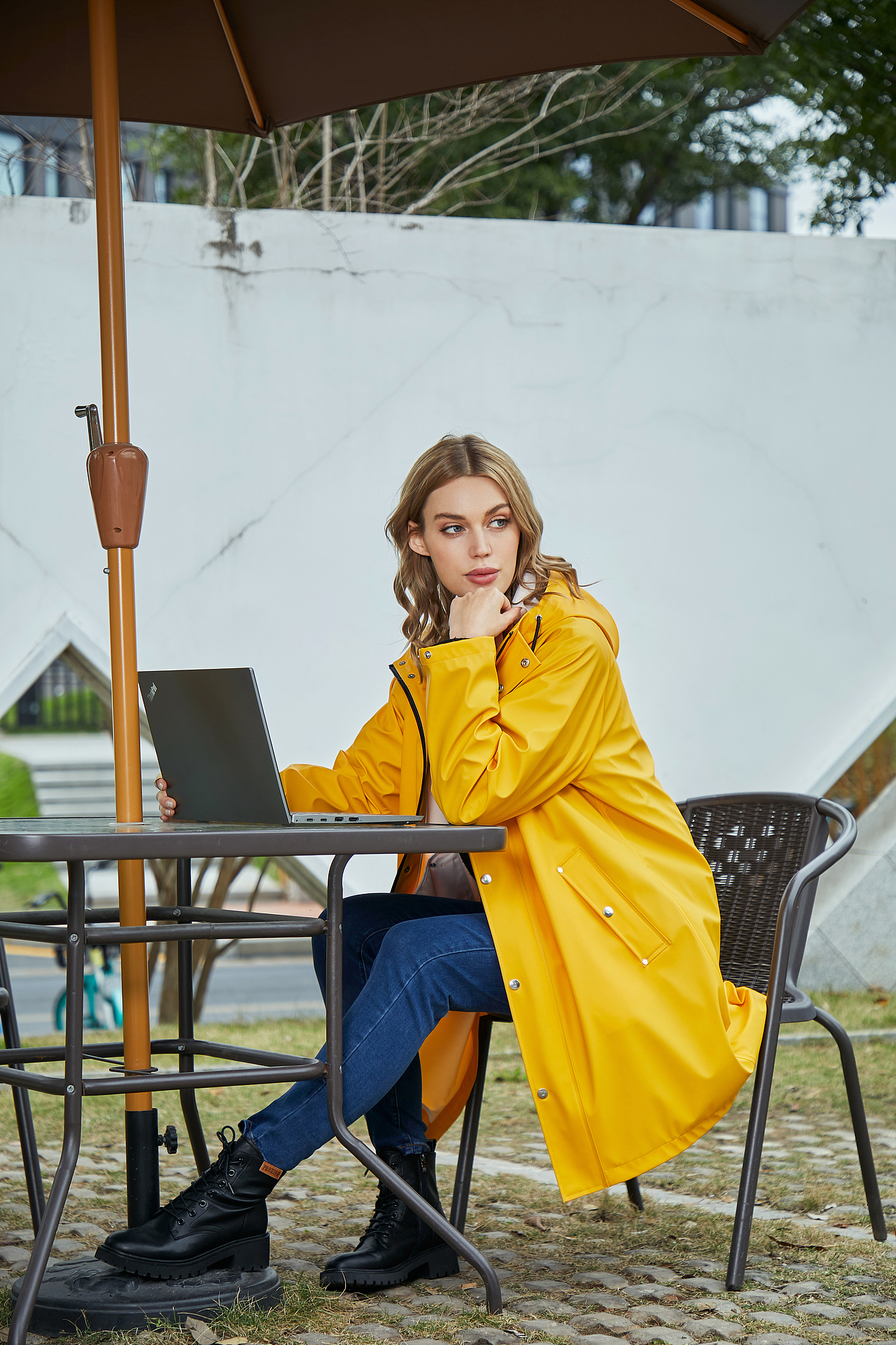 多功能时尚雨衣x电商拍摄