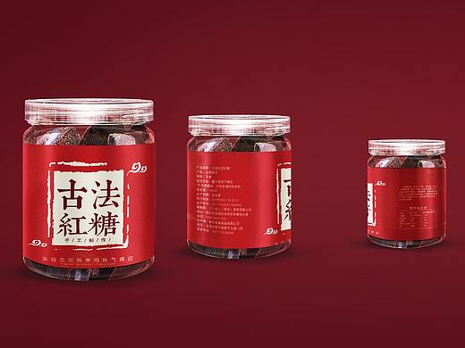 红糖瓶子简易包装