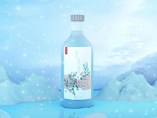 C4D练习-梦幻冰山