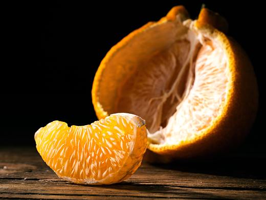 橘子-水果拍摄练习