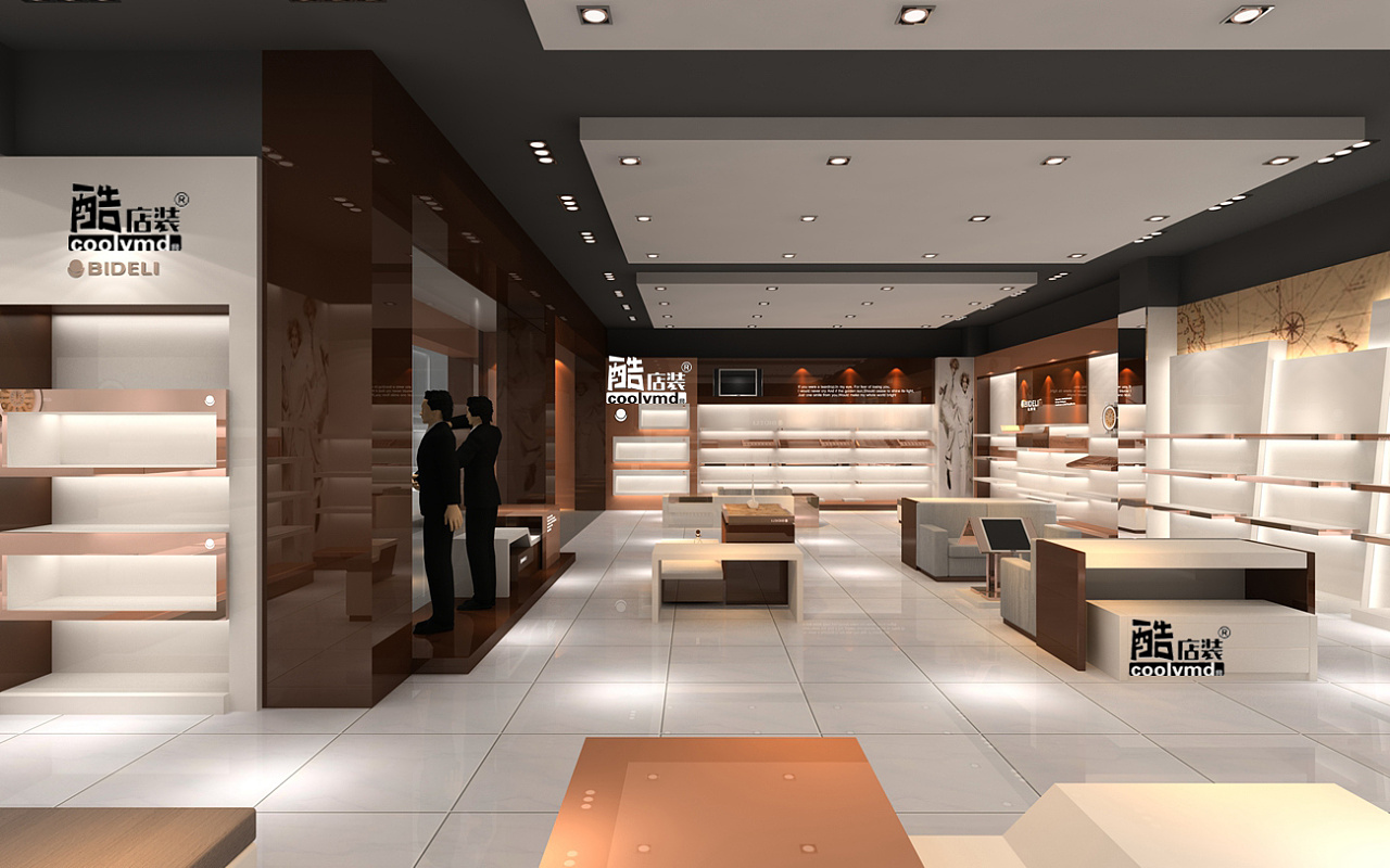 包包男鞋女鞋店面装修设计风格效果|空间|家装设计|智慧店铺29061697