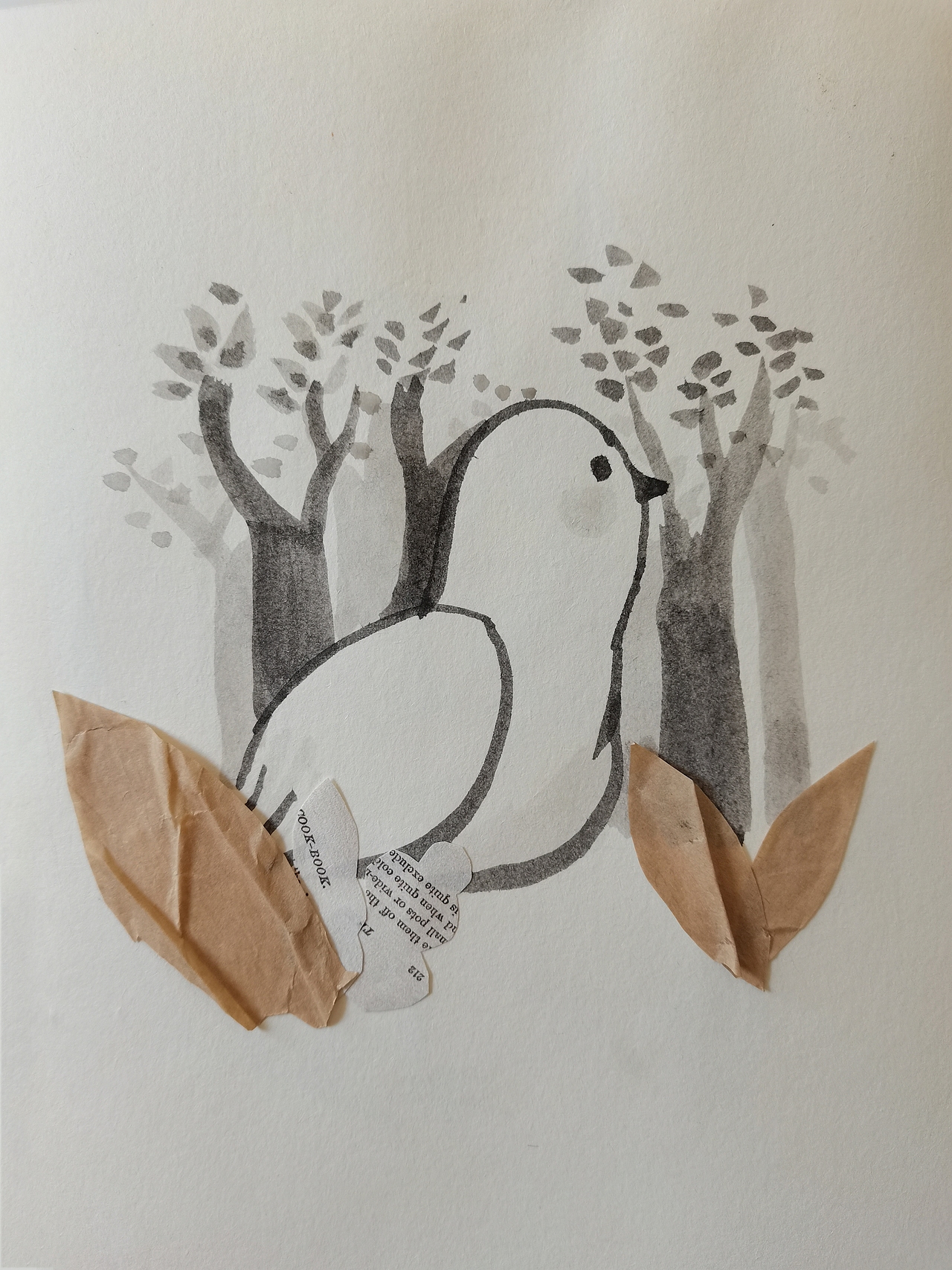 6月30天复古拼贴插画合集