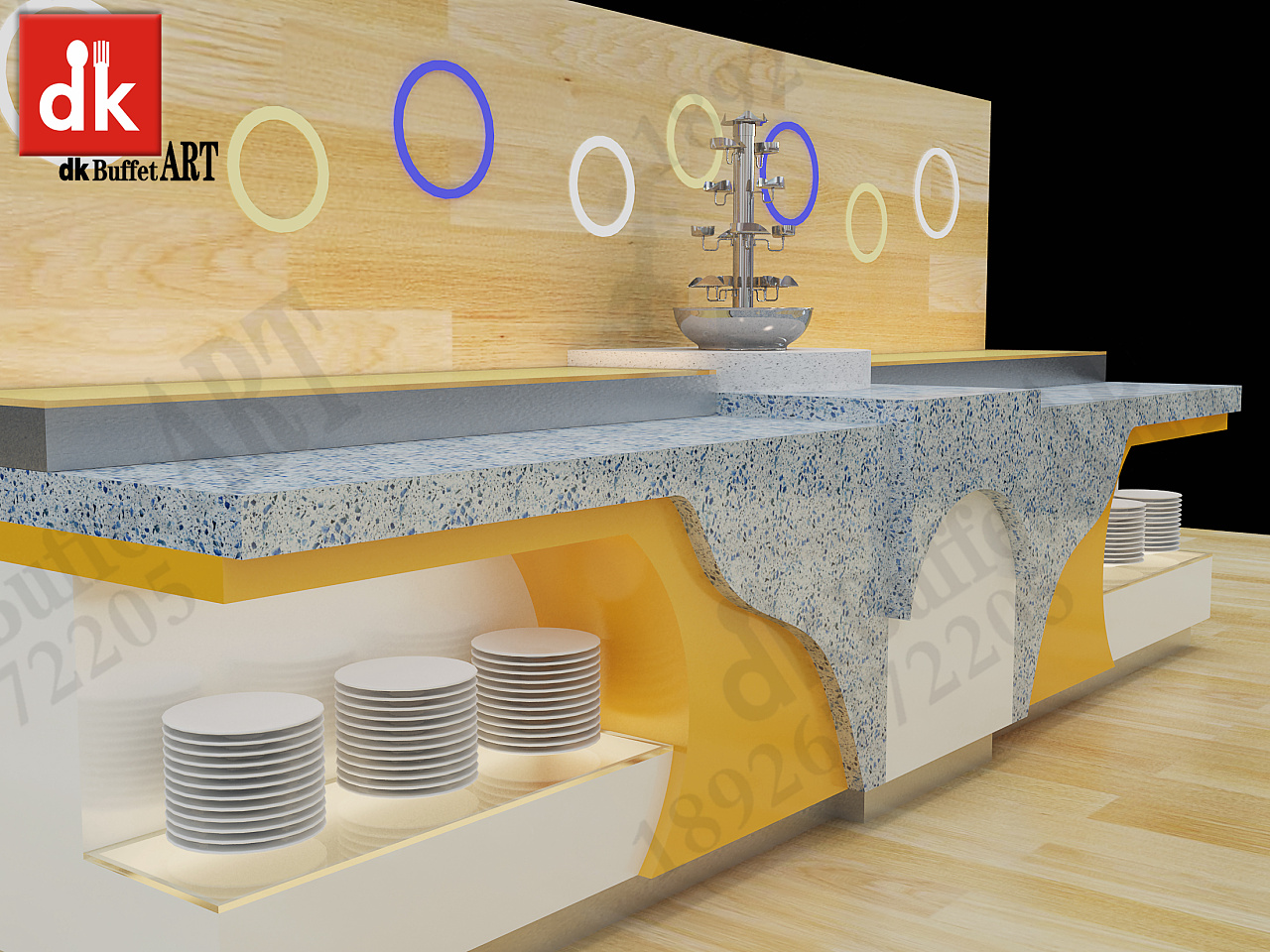 专业定制酒店自助早餐台公司自助餐厅设备布菲台厂家