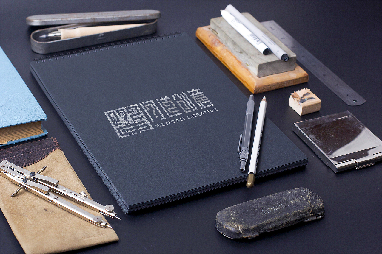 问道创意LOGO字体设计