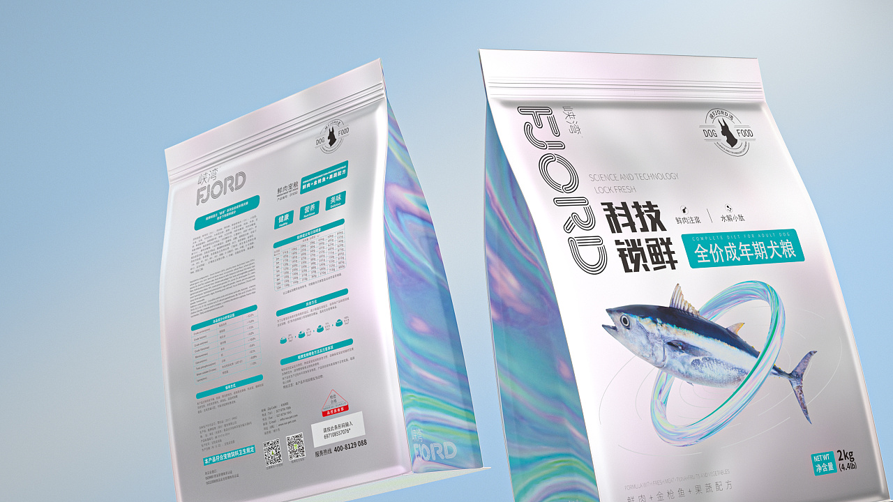 峡湾猫狗粮包装设计|平面|包装|美域盛华包装设计 - 原创作品 - 站酷