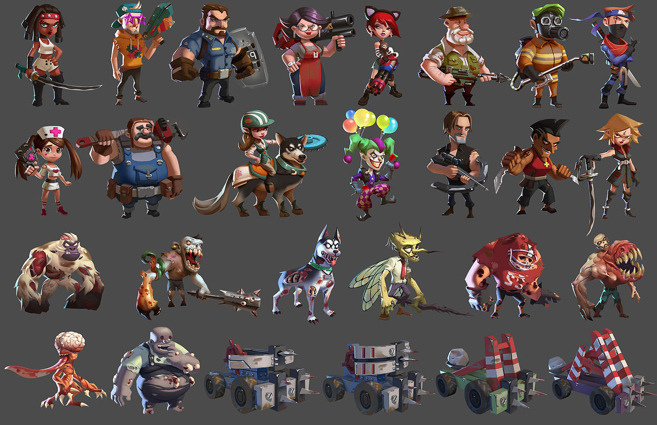 《末日守望》设定图