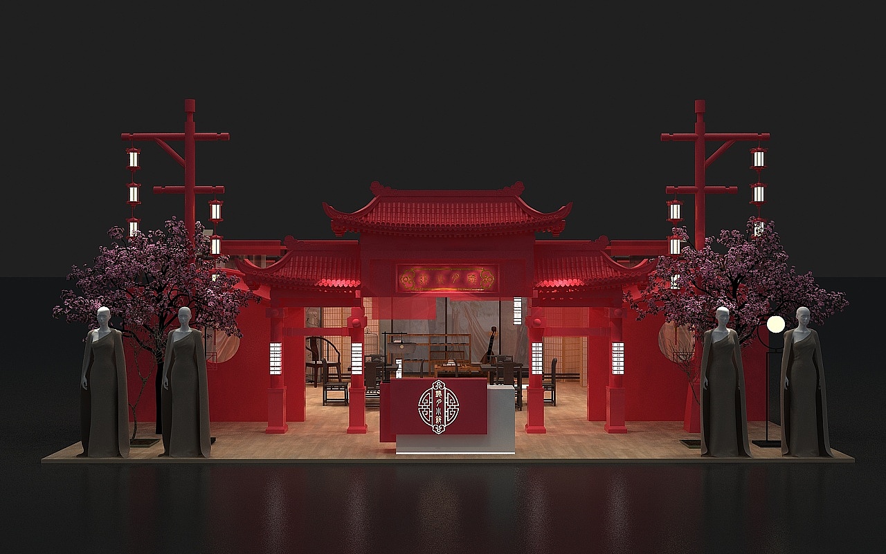 国潮服装展（图ZMjA5MTIzNTE2） - 其他三维 - 站酷设计师P2h1原创素材 - 站酷ZCOOL