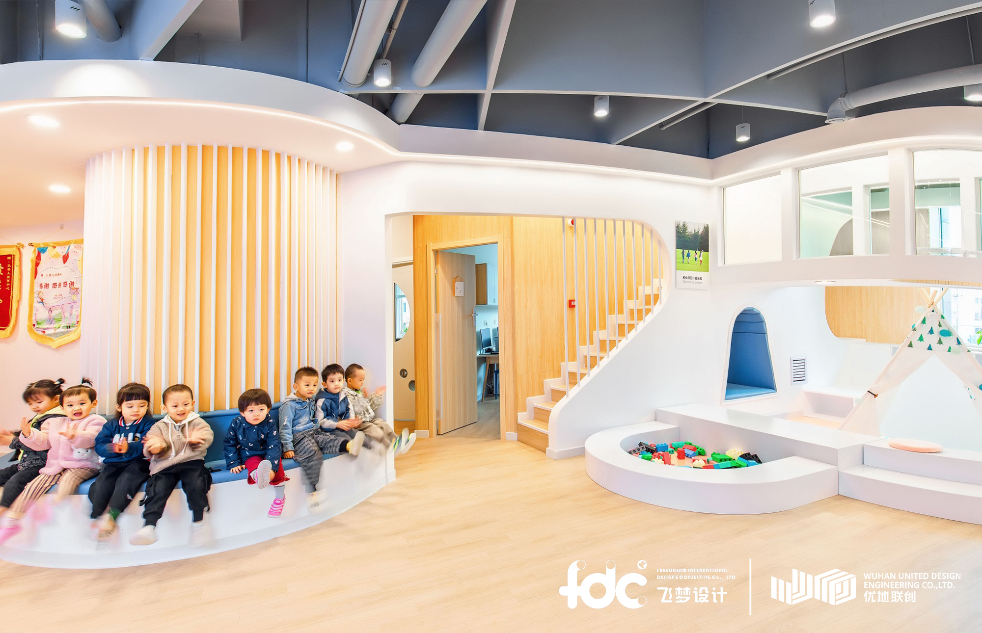 GaceDesign幼儿园早教托育设计：鹤培国际托育园|空间|室内设计|GaceDesign - 原创作品 - 站酷 (ZCOOL)
