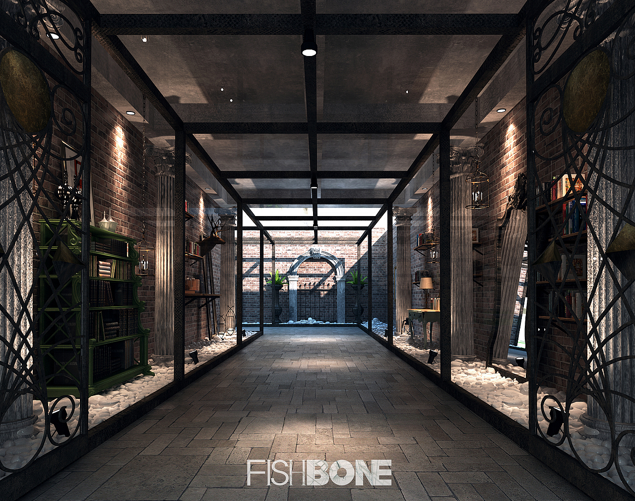 鱼骨设计-橄榄公社1966文创酒店