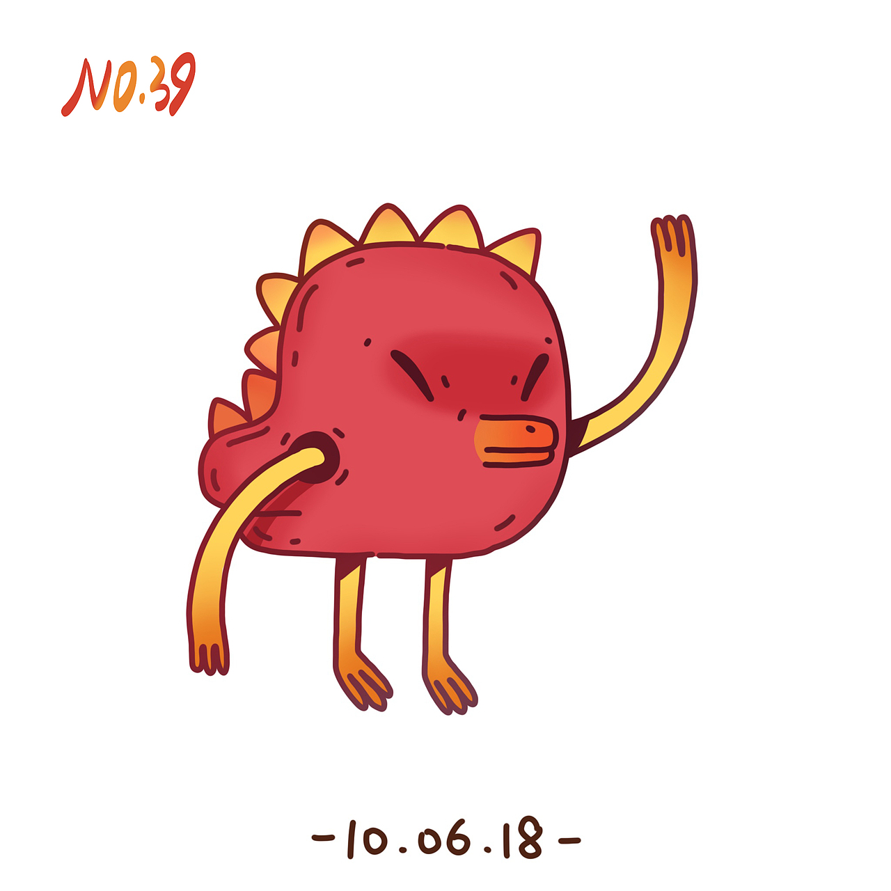 每天一只小怪兽（1-50）（图ZMTMzMjA3MzUy） - 创作习作 - 站酷设计师刺球先生原创素材 - 站酷ZCOOL