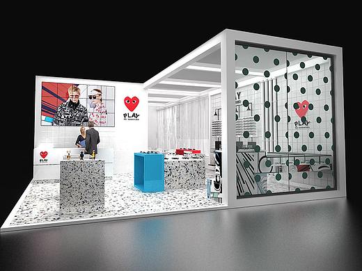 展会3D效果图设计