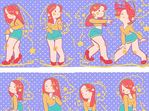 人物插畫第二彈（個人主頁-ZNTcwMDQ5ODQ=） - 創(chuàng)作習作 - 站酷設計師胖檸m原創(chuàng)素材 - 站酷ZCOOL