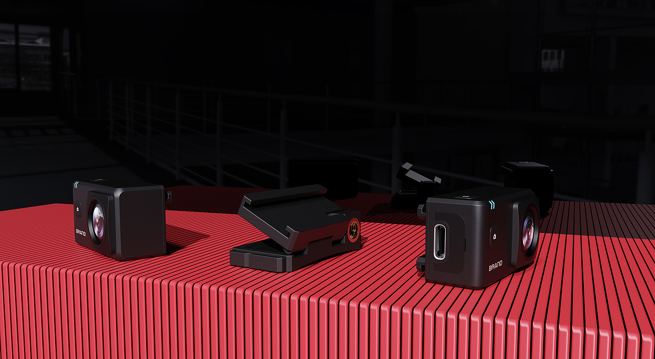 户外便携式摄像头套件|工业/产品|电子产品|上承设计_原创作品-站酷