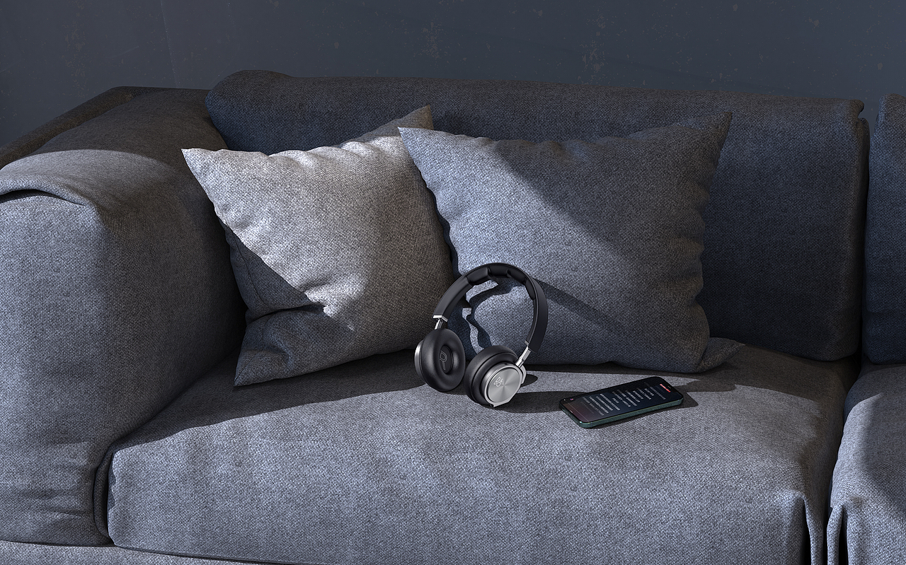 Keyshot产品渲染-耳机